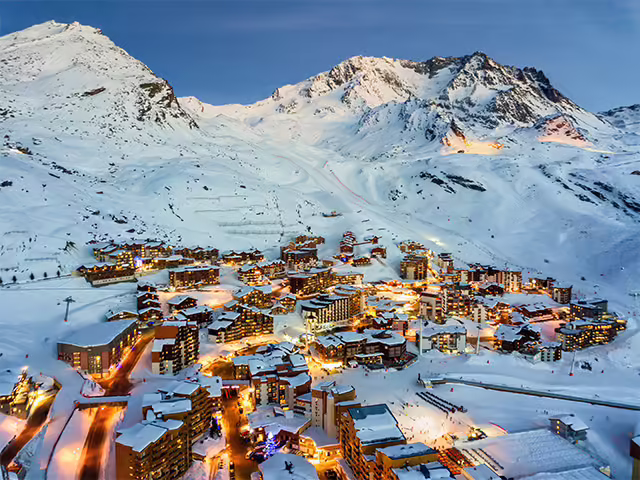 Transfert taxi de Lyon vers les stations de ski