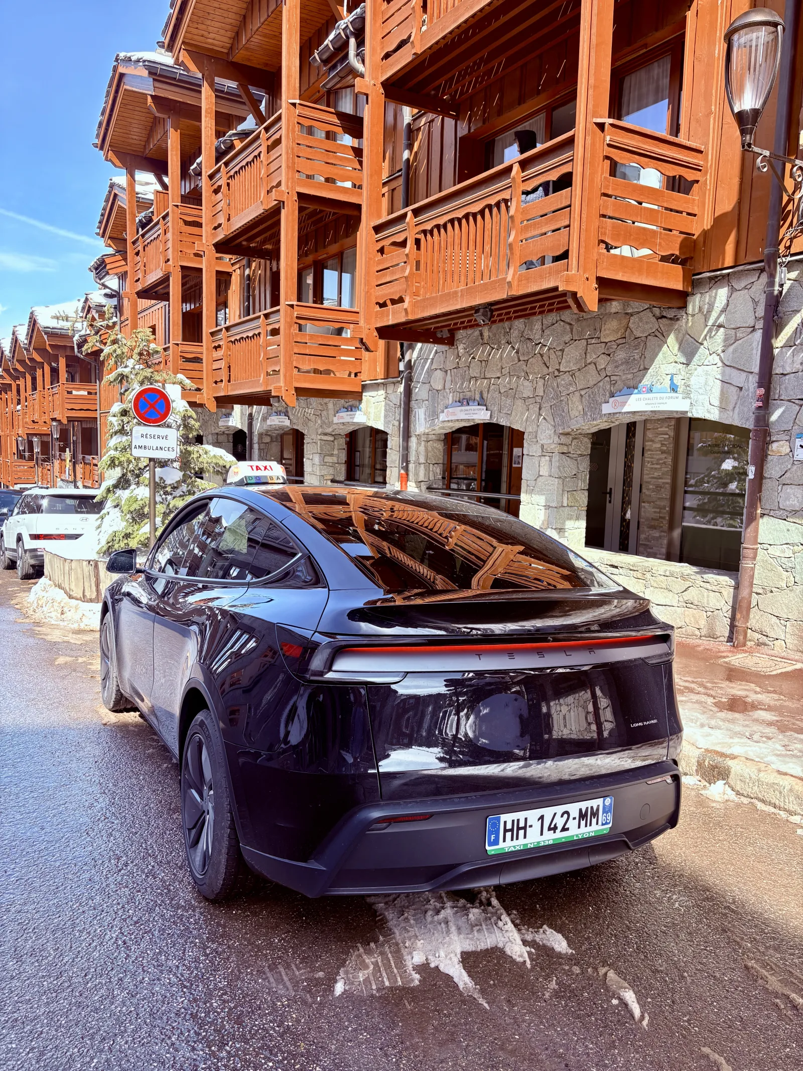 Taxi Lyon Courchevel pour transfert station de ski